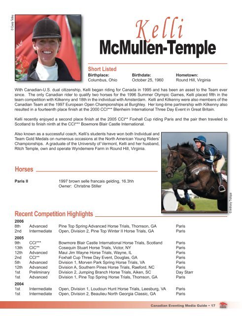 2006 MEDIA GUIDE - Starting Gate Communications