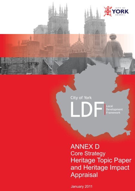 Annex D Heritage Appraisal Item 36 Pdf 726 City Of York Council