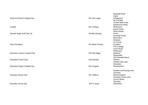 List of registered CASCS as at 26 September 2008