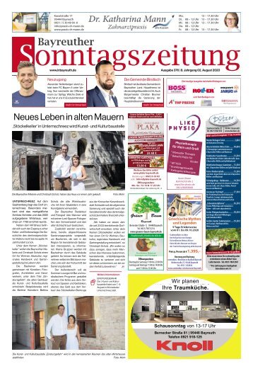 2020-08-02 Bayreuther Sonntagszeitung