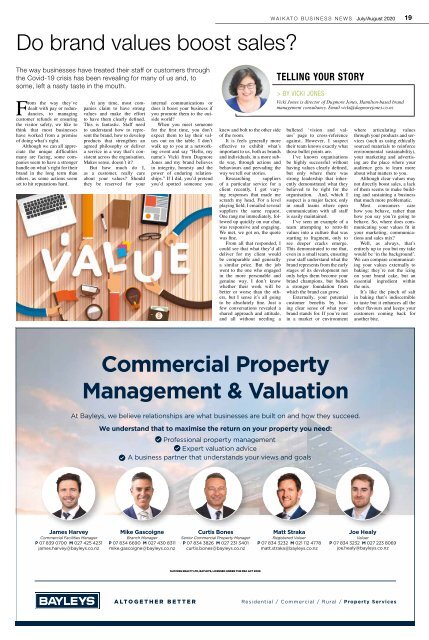 Waikato Business News July/August 2020