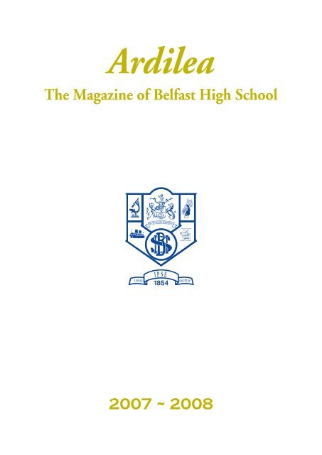 continued - Belfast High School