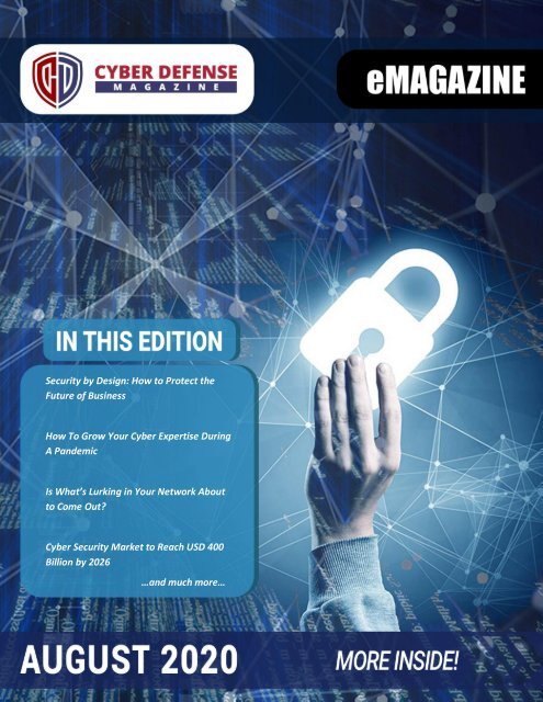 Cyber Defense eMagazine August 2020 Edition