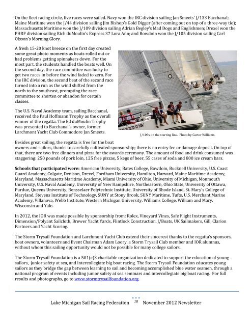 Lake Michigan SuRF Newsletter - LMSRF