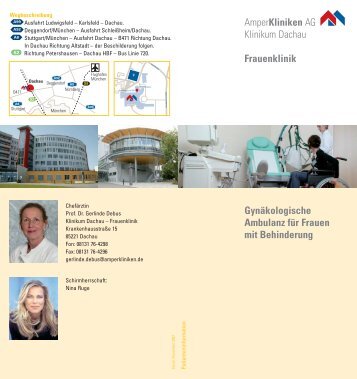 Frauenklinik Gynäkologische Ambulanz für Frauen ... - Netzwerkfrauen