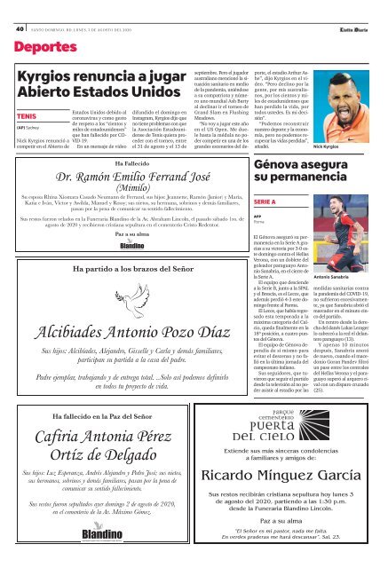 Listín Diario 03-08-2020