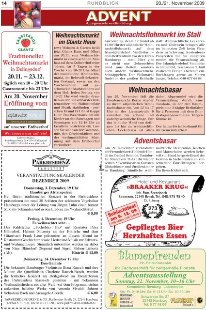 Ausgabe 11. 2009 - Rundblick