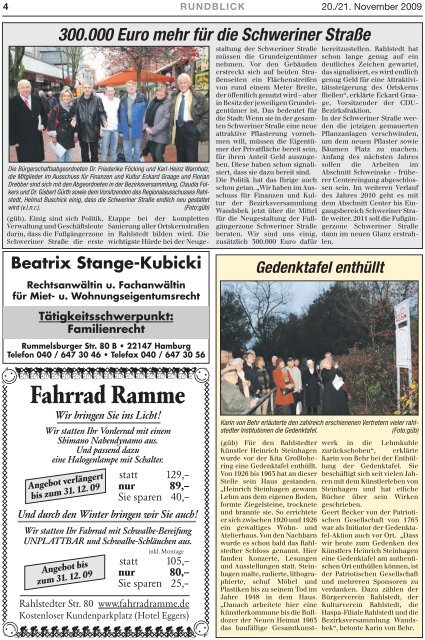 Ausgabe 11. 2009 - Rundblick