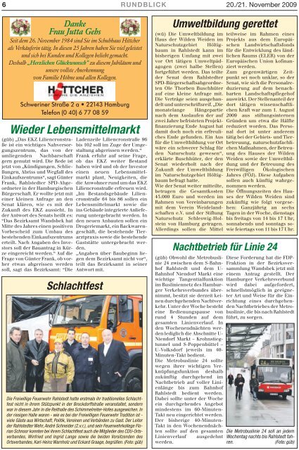 Ausgabe 11. 2009 - Rundblick