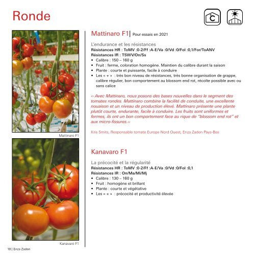 Brochure tomate 2021