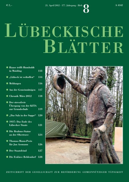 1937: Das Ende des eigenständigen Lübecker Staats?