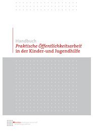 Handbuch Praktische Öffentlichkeitsarbeit in der Kinder - Die ...