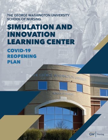 GW Nursing Simulation Reopening Plan