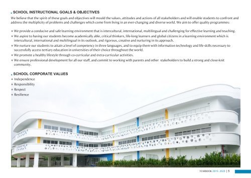 Yearbook AY 2019-2020 (Thonburi campus)