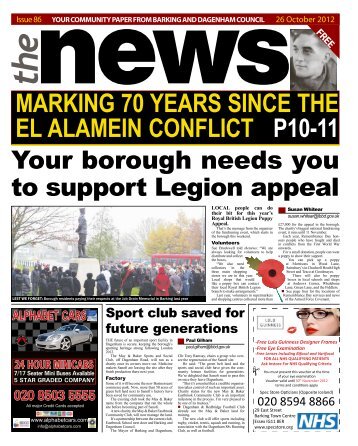 Issue 86, 26 October - Barking & Dagenham