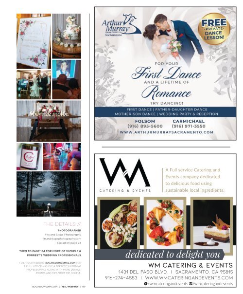 Real Weddings Magazine - Issue #27-F20-DIGITAL - The Best Wedding Vendors in Sacramento, Tahoe and throughout Northern California are all here