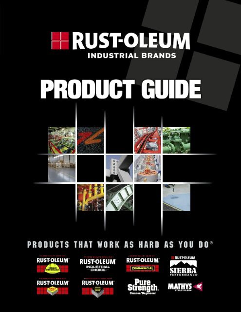 Rust-oleum Product Guide - Dynamic Sales Co Inc