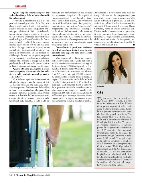 Il Giornale dei Biologi - N. 7