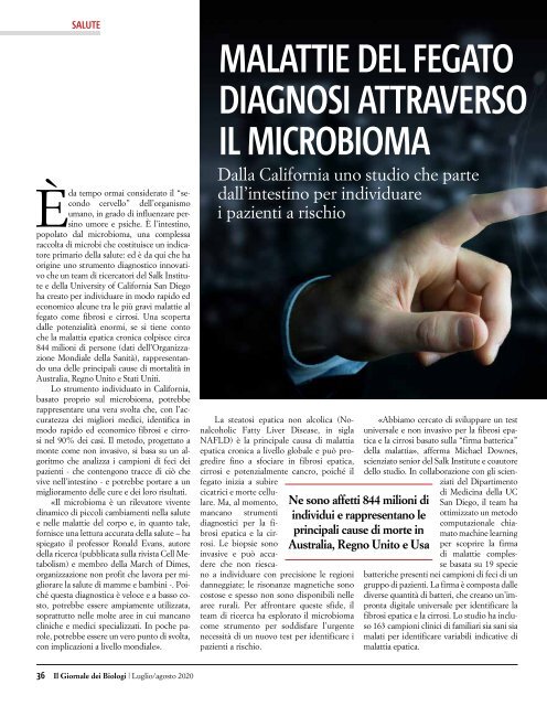 Il Giornale dei Biologi - N. 7