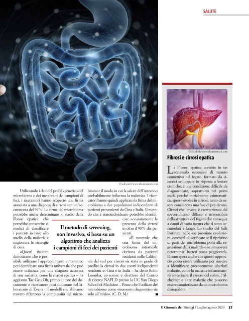 Il Giornale dei Biologi - N. 7