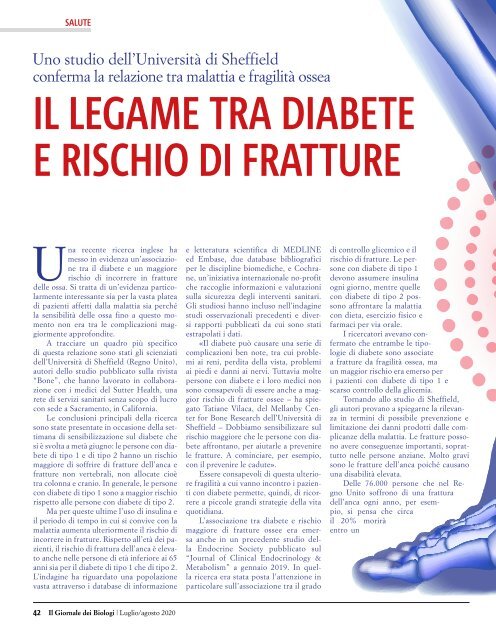 Il Giornale dei Biologi - N. 7