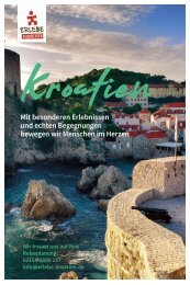 erlebe-fernreisen Magazin Kroatien