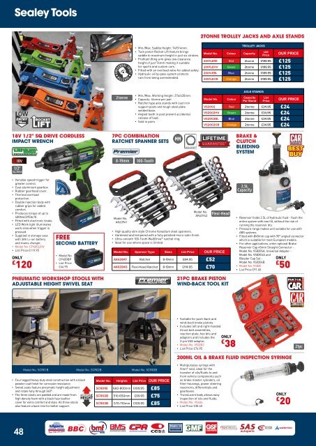 Parts Alliance Garage Essentials Autumn 2020