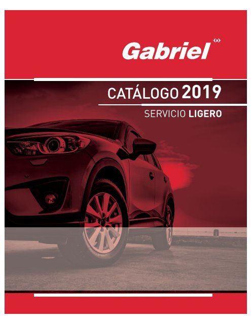 Gabriel Catálogo Servicio Ligero 2019