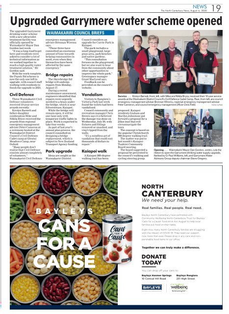 North Canterbury News: August 06, 2020