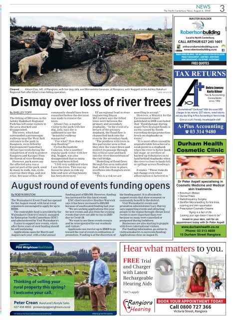 North Canterbury News: August 06, 2020