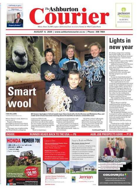 Ashburton Courier: August 06, 2020