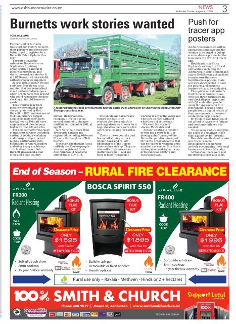 Ashburton Courier: August 06, 2020