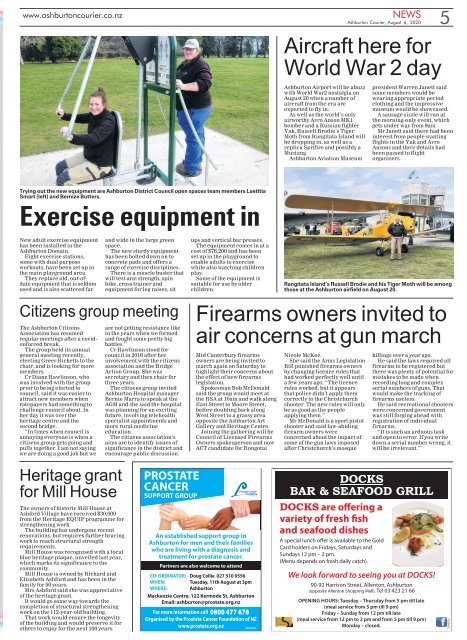 Ashburton Courier: August 06, 2020