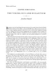 THE VIKING RUS AND BYZANTIUM - Archaeology in Europe