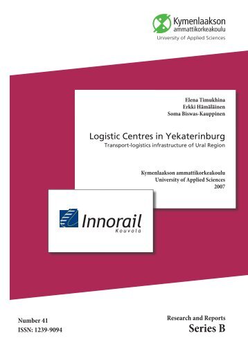 Logistic Centres in Yekaterinburg - Kymenlaakson ...