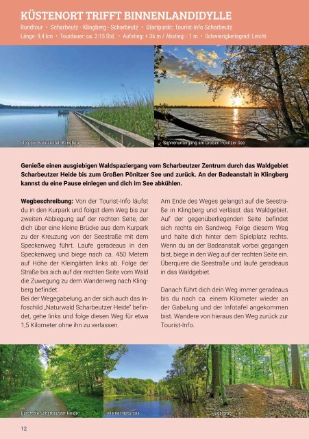 Wandern - An der Küste und im idyllischen Binnenland der Lübecker Bucht