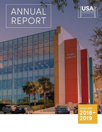 USA Libraries Annual Report 2018-2019
