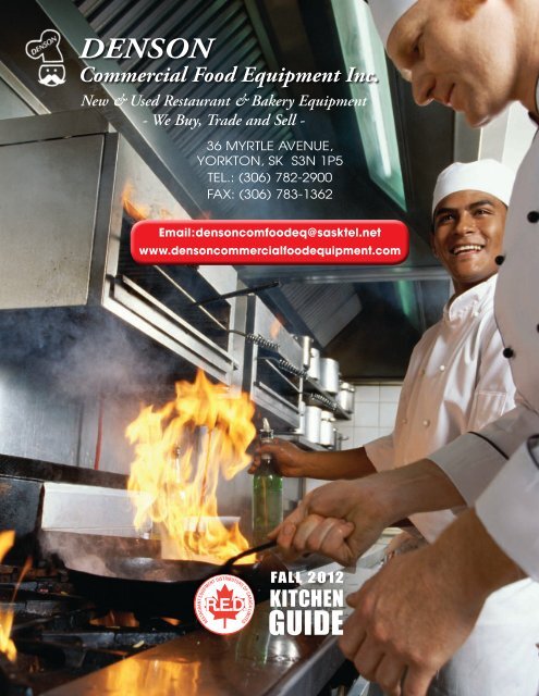 New & Used Restaurant & Bakery Equipment - Denson Commercial ...