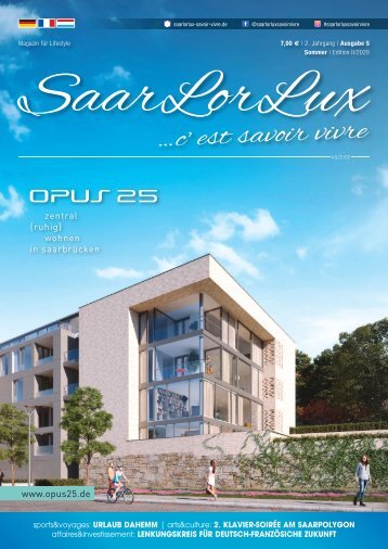 SaarLorLux ...c'est savoir vivre Sommer Edition 2020