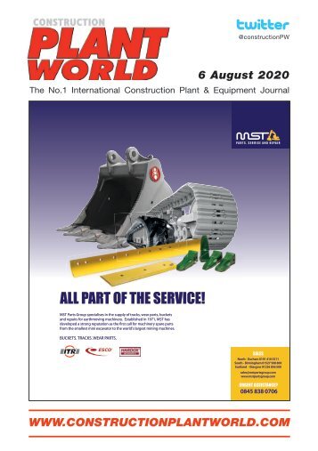 Construction Plant World 6th August 2020