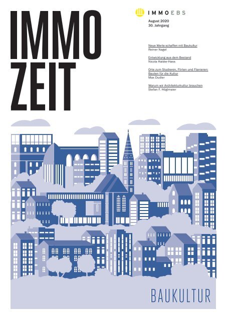 IMMOZEIT 01.20 | Baukultur