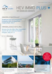 HEV IMMO PLUS+ Ausgabe St. Gallen