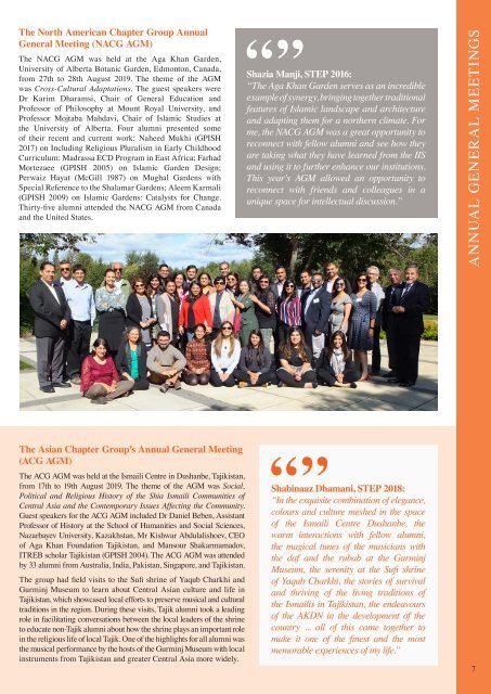 IIS Alumni Newsletter 2020