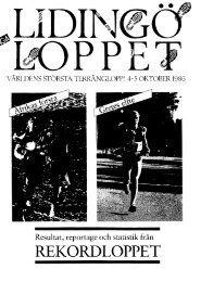 1986 - Lidingöloppet