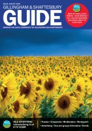Gillingham & Shaftesbury Guide August 2020