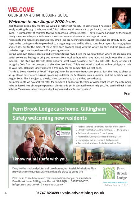 Gillingham & Shaftesbury Guide August 2020