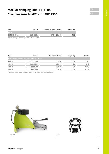 REGO-FIX Main Catalogue ENGLISH