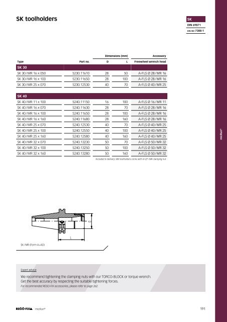 REGO-FIX Main Catalogue ENGLISH