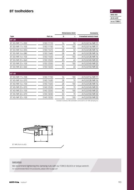 REGO-FIX Main Catalogue ENGLISH