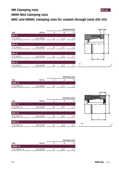 REGO-FIX Main Catalogue ENGLISH